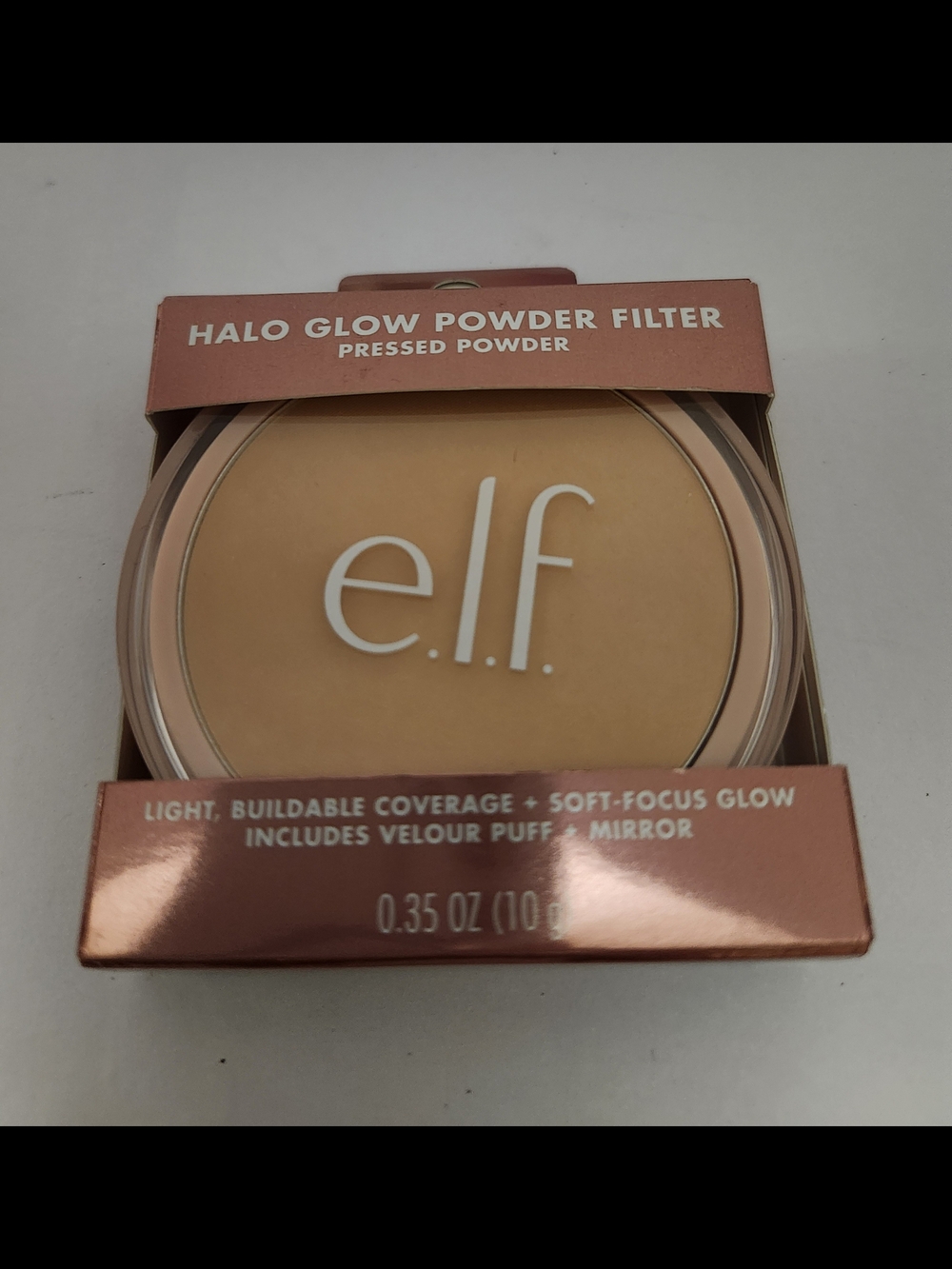 e.l.f. Halo Glow Powder Filter Pressed Powder - Light Warm New